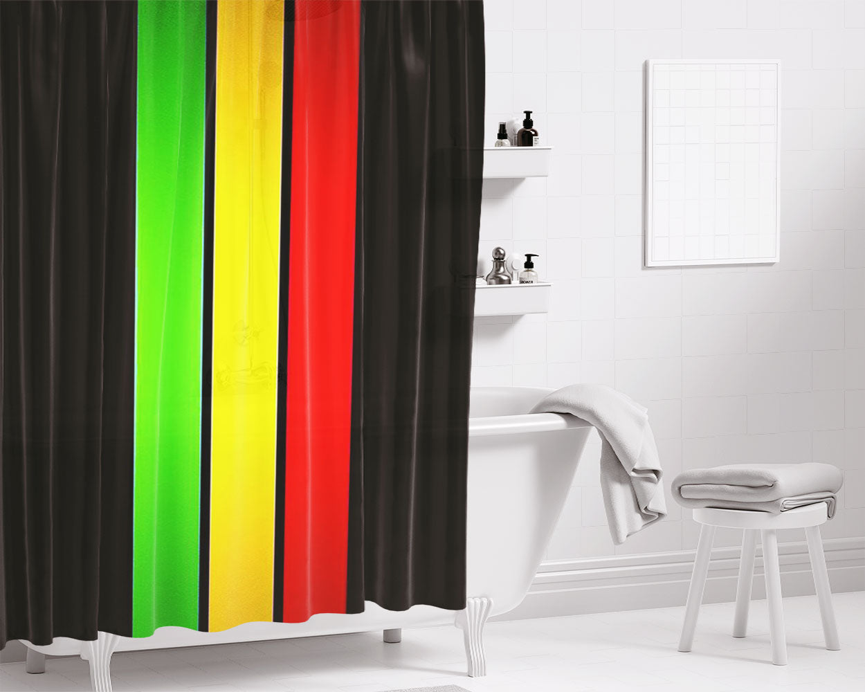 Regal Maries Biscuits Bathroom Shower Curtain Fabric Waterproof | 66 X 72 Inch