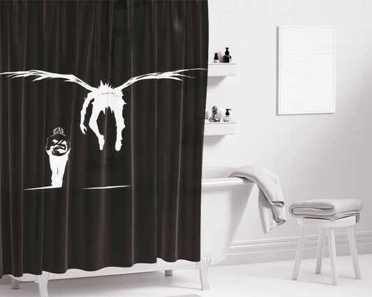 Ryuk Light Yagami Bathroom Shower Curtain Fabric Waterproof