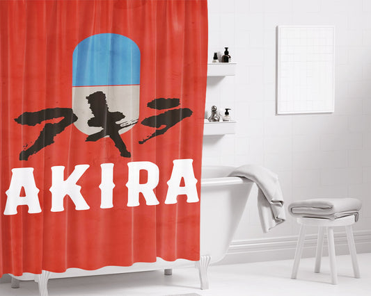 Akira Kanji Bathroom Shower Curtain Fabric Waterproof | 66 X 72 Inch