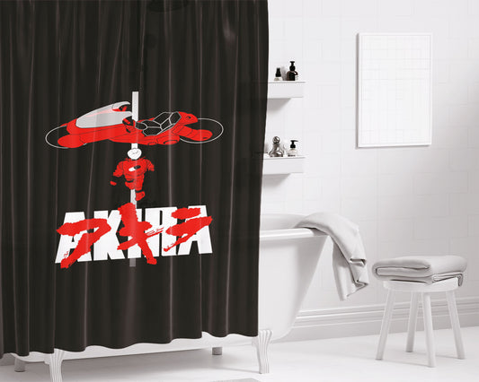 Akira Bathroom Shower Curtain Fabric Waterproof | 66 X 72 Inch