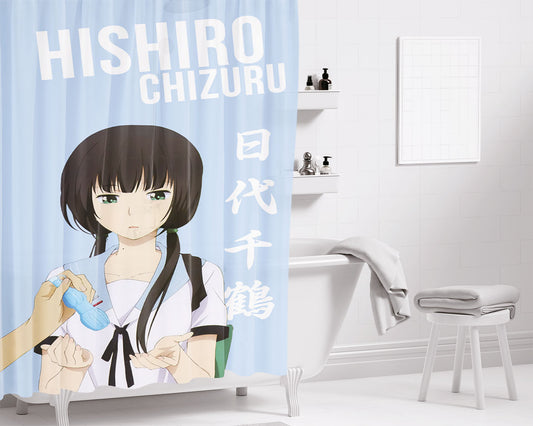 Hishiro Chizuru Bathroom Shower Curtain Fabric Waterproof | 66 X 72 Inch