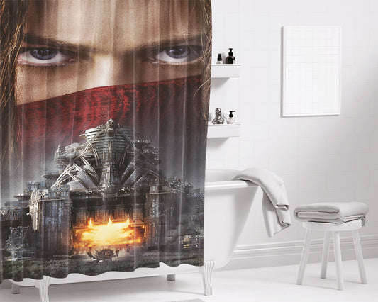 Hera Hilmar Mortal Engines Bathroom Shower Curtain Fabric Waterproof | 66 X 72 Inch