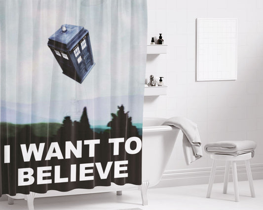 I Love Lucy Shock Bathroom Shower Curtain Fabric Waterproof | 66 X 72 Inch