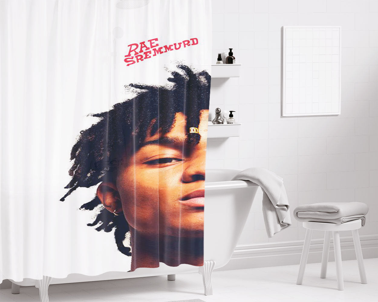 Rae Sremmurd Bathroom Shower Curtain Fabric Waterproof | 66 X 72 Inch