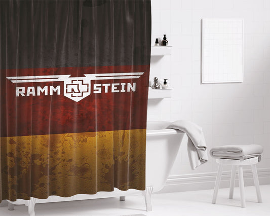Ramstein Bathroom Shower Curtain Fabric Waterproof | 66 X 72 Inch