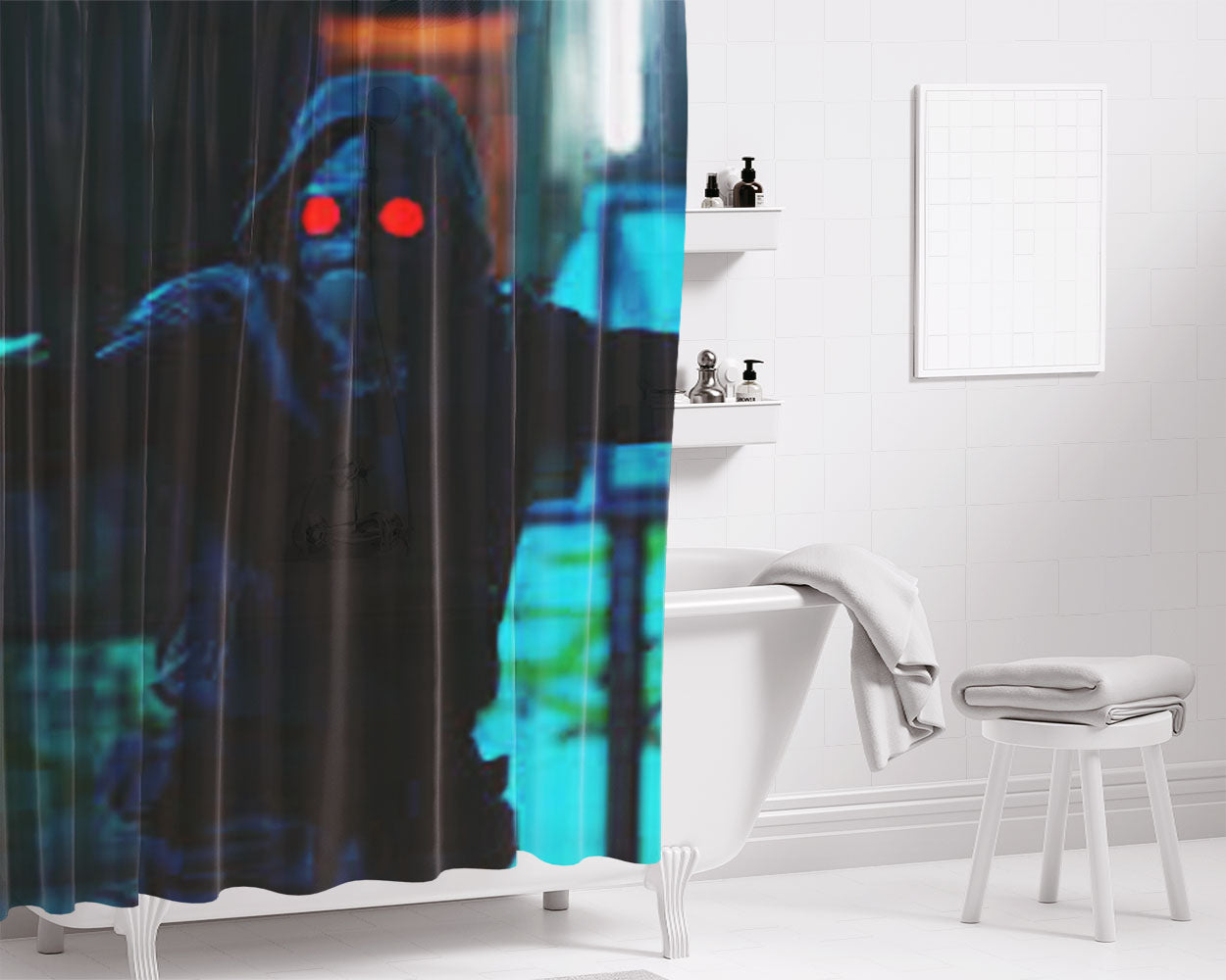 The Awakener Bathroom Shower Curtain Fabric Waterproof | 66 X 72 Inch
