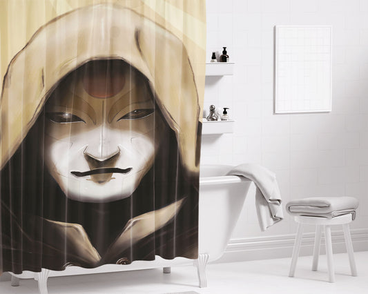 The Legend Of Korra Bathroom Shower Curtain Fabric Waterproof | 66 X 72 Inch
