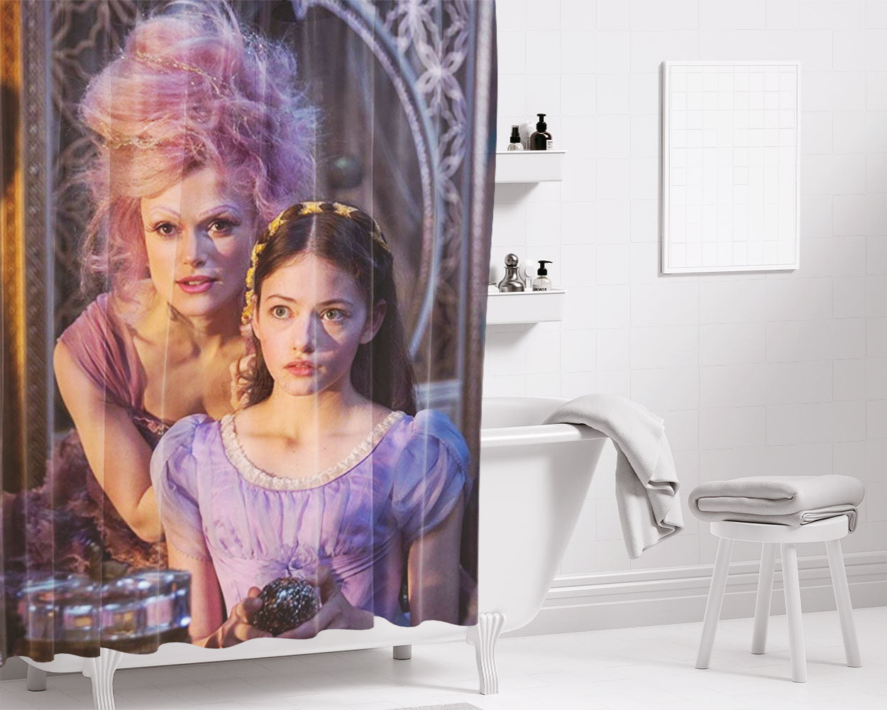 The Nutcracker And The Four Realms Bathroom Shower Curtain Fabric Waterproof | 66 X 72 Inch