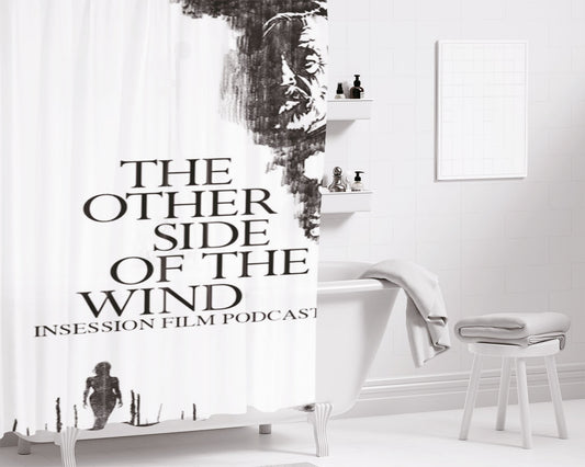 The Other Side Of Letter The Wind Bathroom Shower Curtain Fabric Waterproof | 66 X 72 Inch