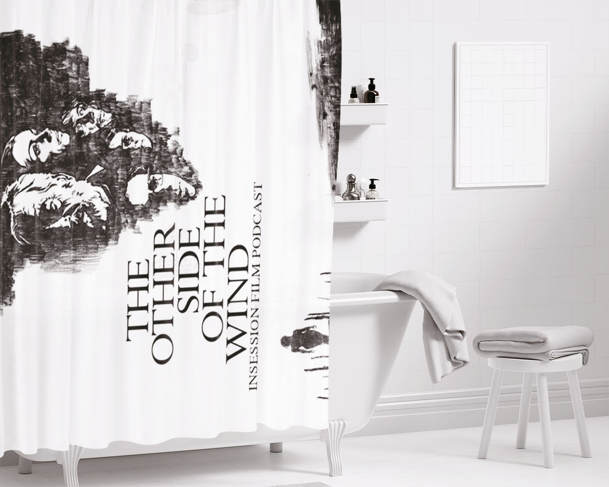The Other Side Of The Wind Bathroom Shower Curtain Fabric Waterproof | 66 X 72 Inch