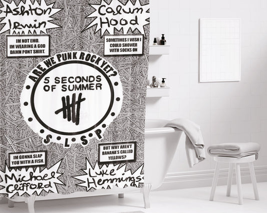 We Are Bears Bathroom Shower Curtain Fabric Waterproof | 66 X 72 Inch