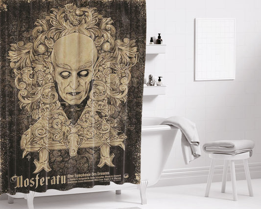 Moseratu Bathroom Shower Curtain Fabric Waterproof | 66 X 72 Inch