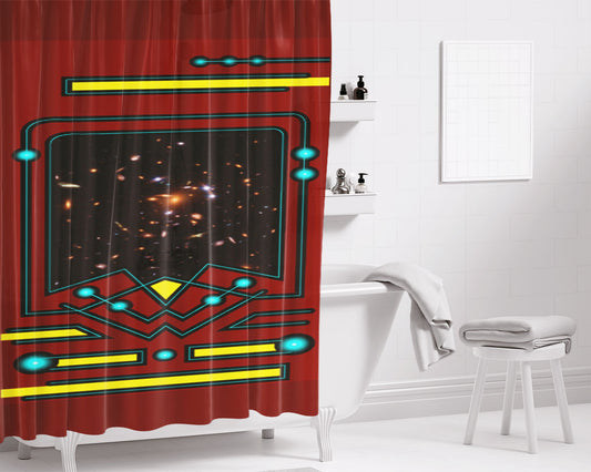 Mother Box Bathroom Shower Curtain Fabric Waterproof | 66 X 72 Inch