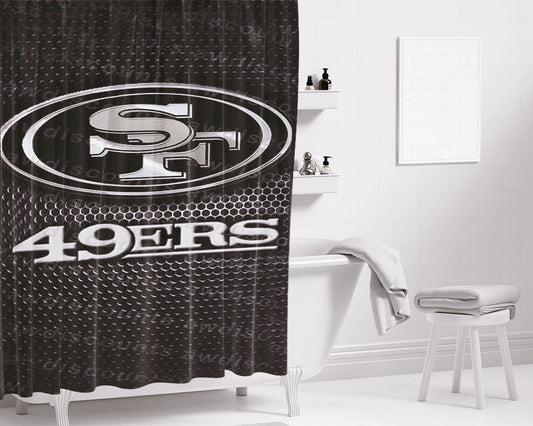 New Orlenas Saints Grinding Bathroom Shower Curtain Fabric Waterproof | 66 X 72 Inch