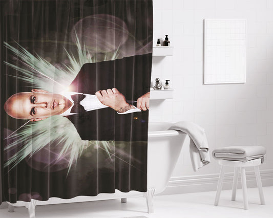 Pitbull Bathroom Shower Curtain Fabric Waterproof | 66 X 72 Inch