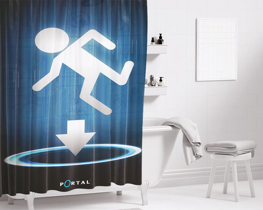 Portal Bathroom Shower Curtain Fabric Waterproof | 66 X 72 Inch