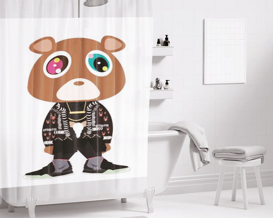 Rakuma Bathroom Shower Curtain Fabric Waterproof | 66 X 72 Inch