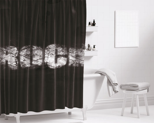Rock Wings Bathroom Shower Curtain Fabric Waterproof | 66 X 72 Inch
