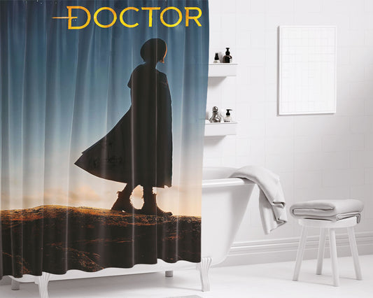 2Pac Minimalist Bathroom Shower Curtain Fabric Waterproof | 66 X 72 Inch
