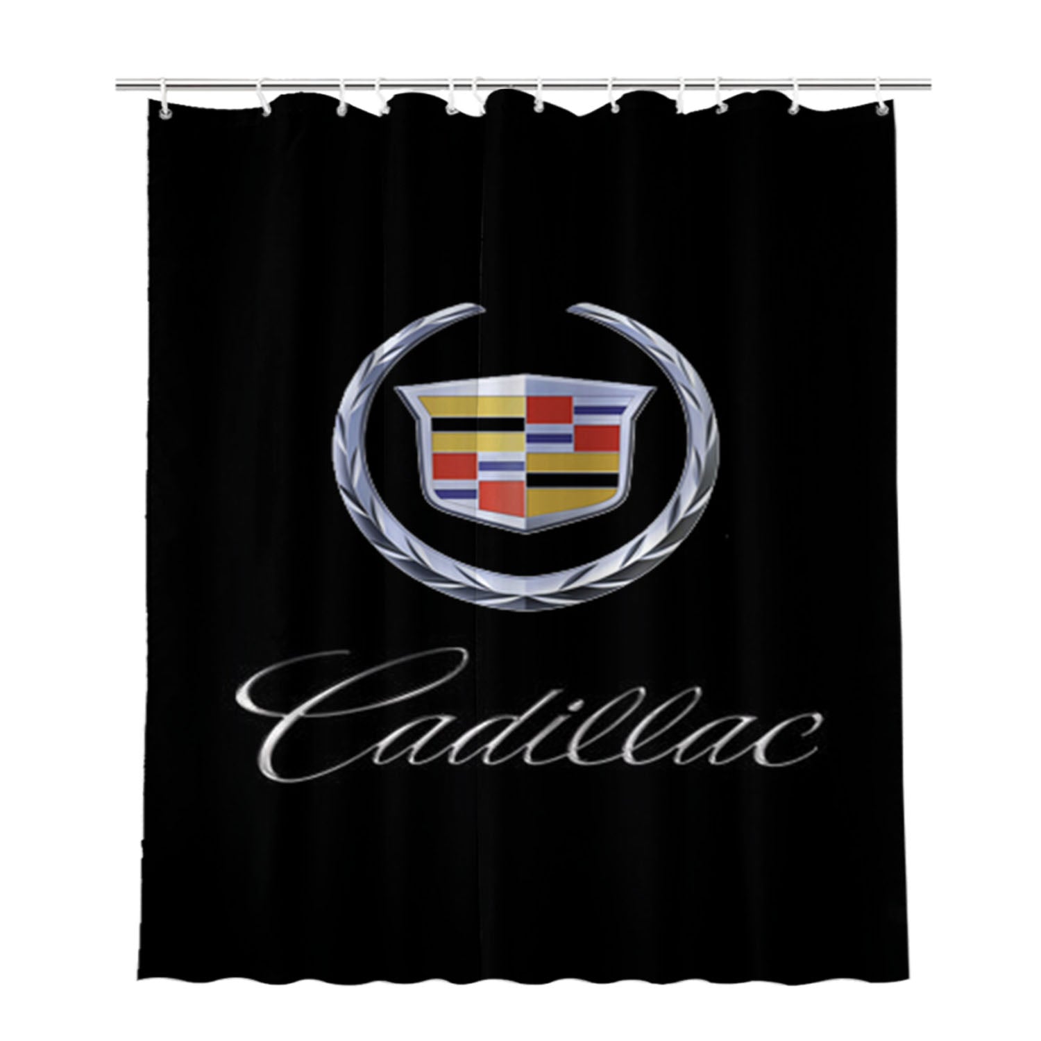 Cadillac Bathroom Shower Curtain Fabric Waterproof | 66 X 72 Inch