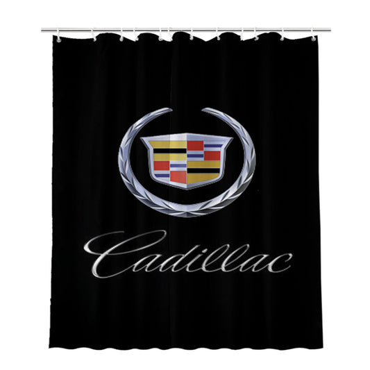 Cadillac Bathroom Shower Curtain Fabric Waterproof | 66 X 72 Inch