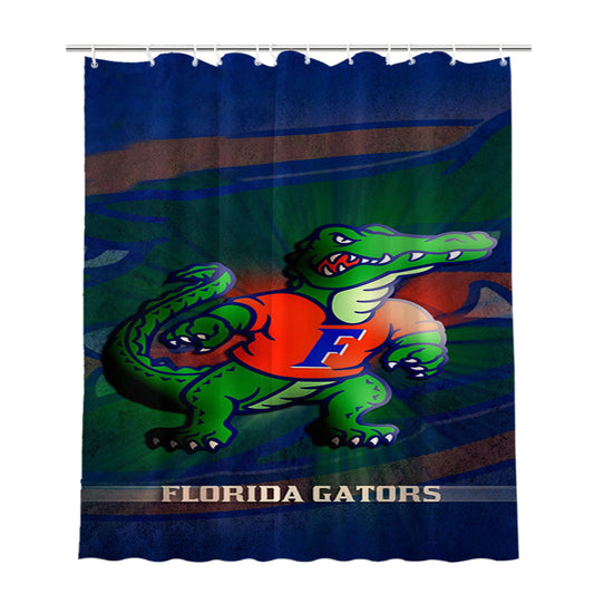 Florida Gators 1 Bathroom Shower Curtain Fabric Waterproof | 66 X 72 Inch