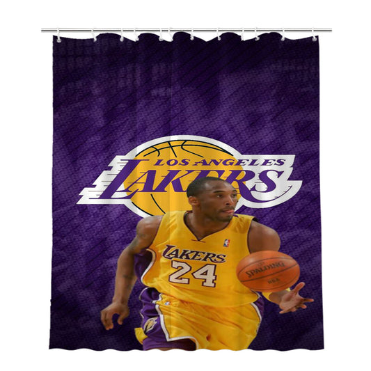 Personalized Kobe Bryant 2 Shower Curtain Farmhouse Bathroom Decor