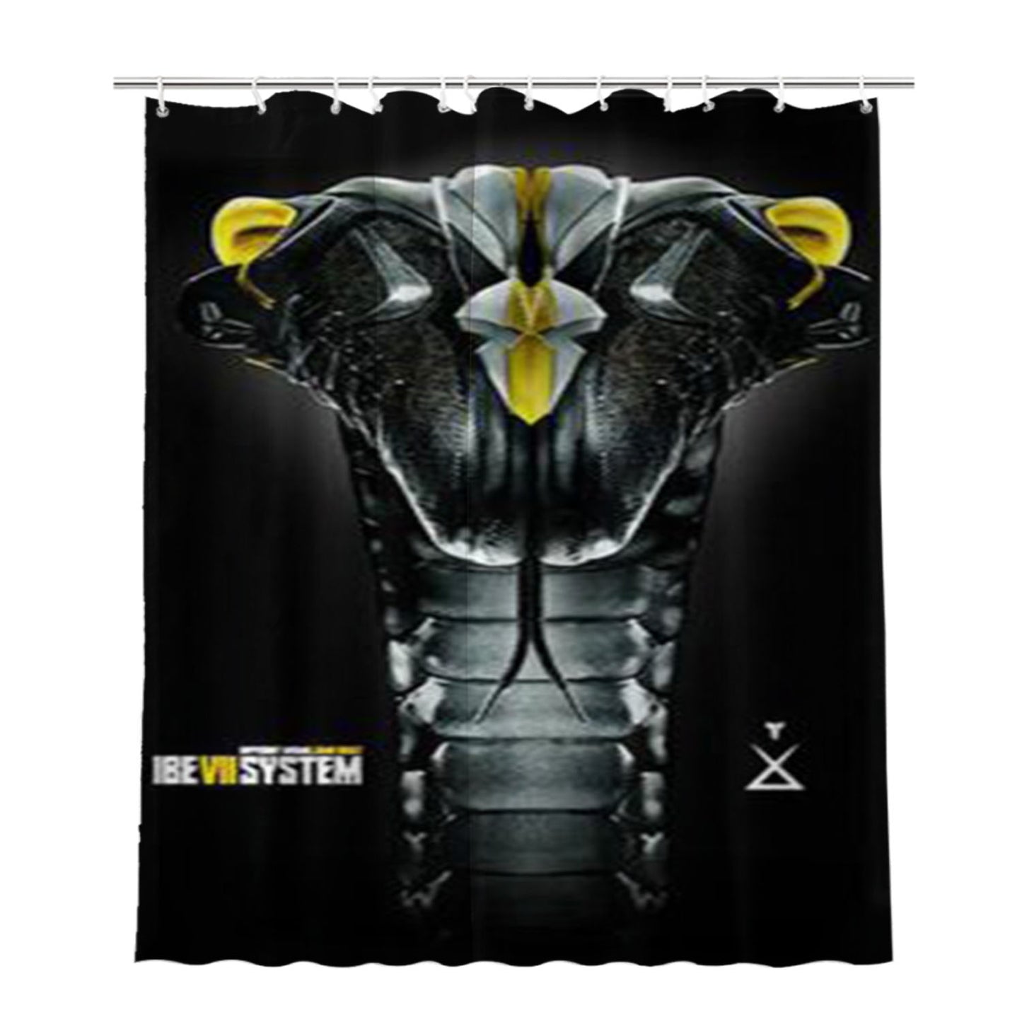 Kobe Vii System Bathroom Shower Curtain Fabric Waterproof | 66 X 72 Inch
