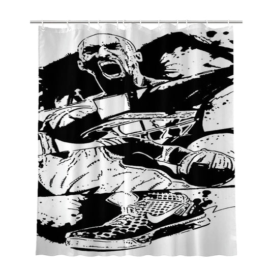 Personalized Nike Kobe Bryant Shower Curtain Farmhouse Bathroom Decor