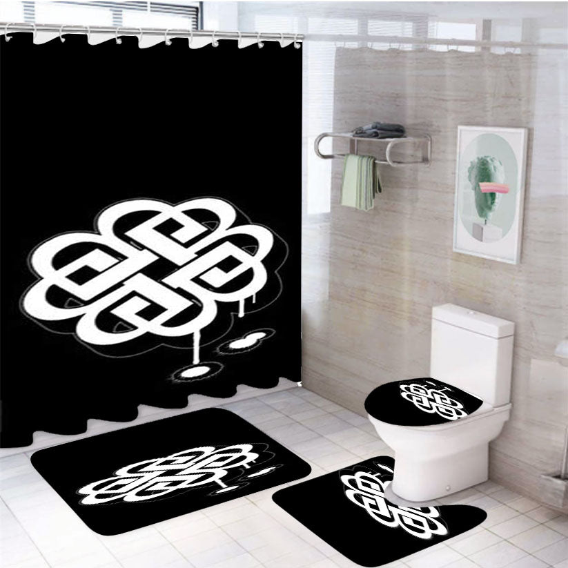 Breaking Benjamin Knot 4Pcs Bathroom Set Shower Curtain