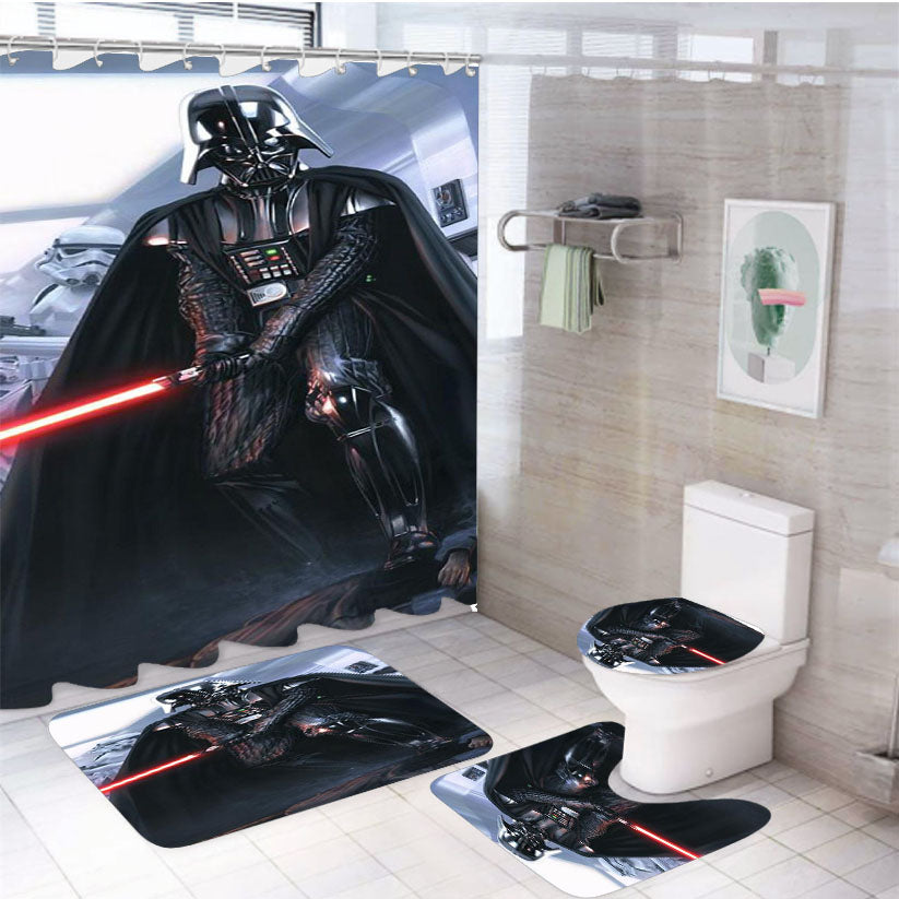 Star Wars Rebels 2 4Pcs Bathroom Set Shower Curtain