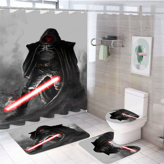 Star Wars Sith Marauder 4Pcs Bathroom Set Shower Curtain