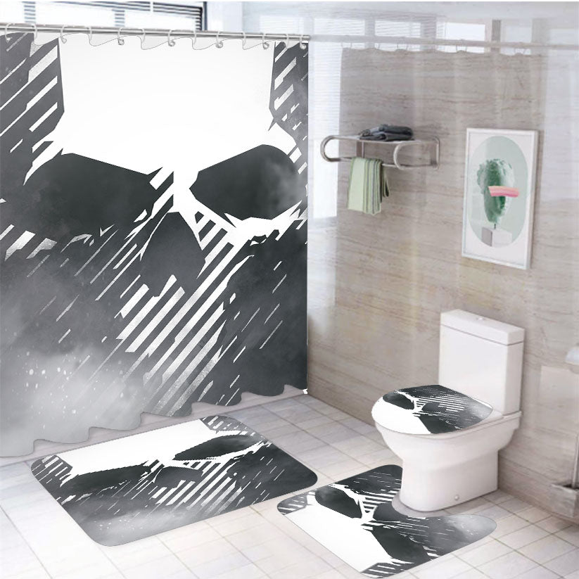 Tom Clancys Ghost Recon 4Pcs Bathroom Set Shower Curtain