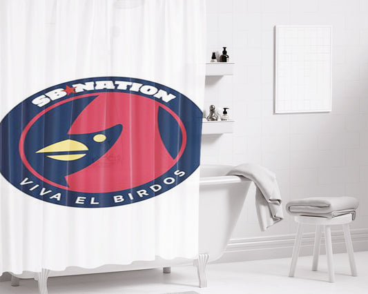 Large Viva El Birdos Full Bathroom Shower Curtain Fabric Waterproof | 66 X 72 Inch
