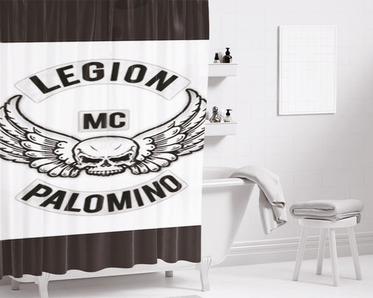 Legion Palmino Bathroom Shower Curtain Fabric Waterproof | 66 X 72 Inch