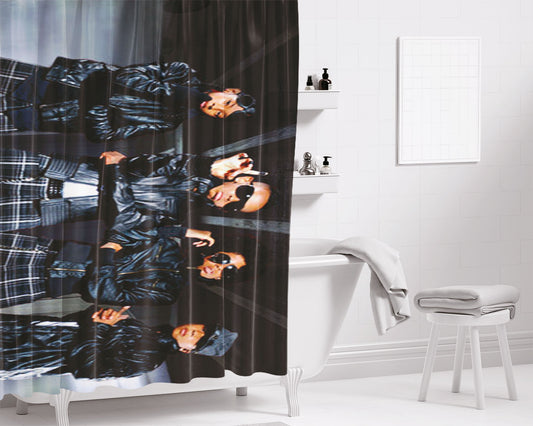 Mindless Behavior Bathroom Shower Curtain Fabric Waterproof | 66 X 72 Inch