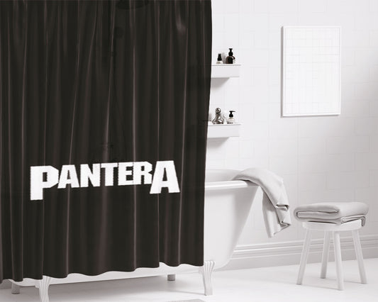 Pantera Bathroom Shower Curtain Fabric Waterproof | 66 X 72 Inch