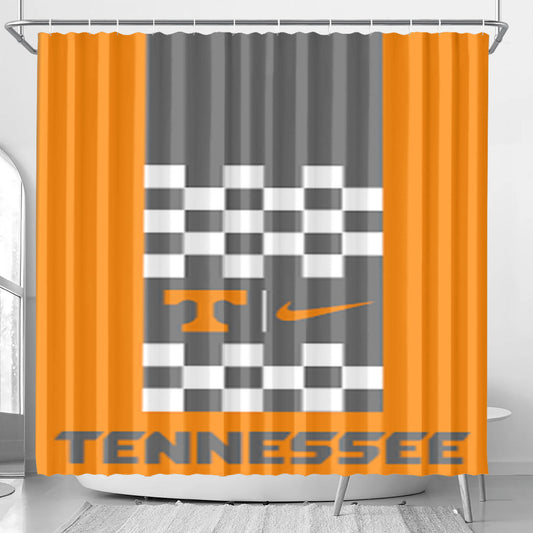 Tennessee Ut Vols Logo 3 Bathroom Shower Curtain Fabric Waterproof