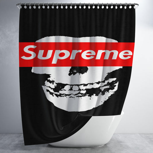 Misfits Supreme Bathroom Shower Curtain Fabric Waterproof | 66 X 72 Inch