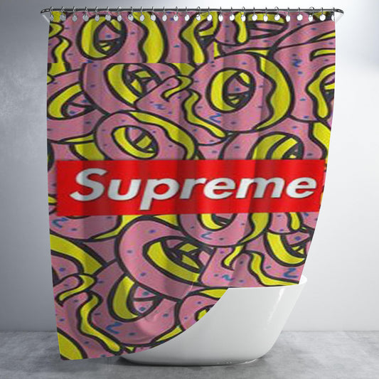 Off Supreme Bathroom Shower Curtain Fabric Waterproof | 66 X 72 Inch