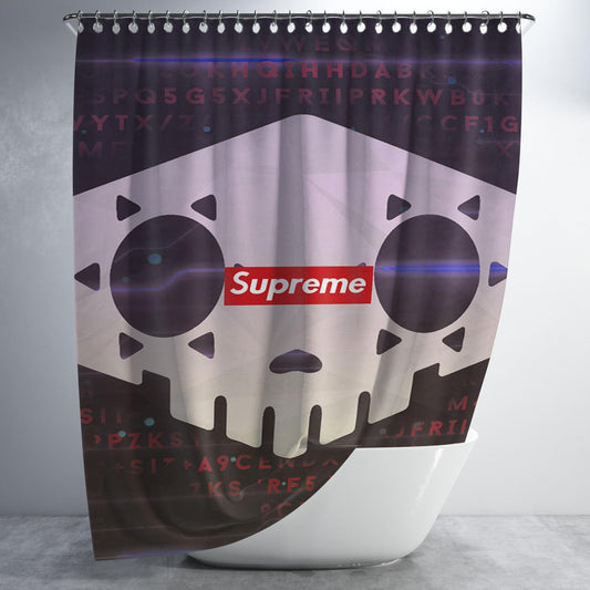 Sombra And Supreme Bathroom Shower Curtain Fabric Waterproof | 66 X 72 Inch