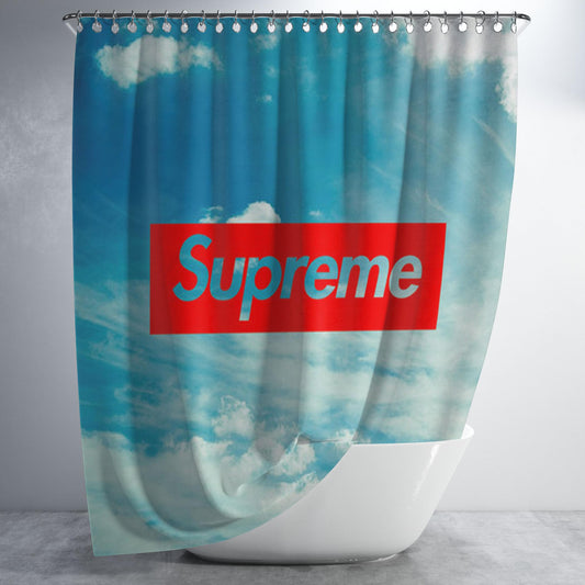 Supreme Art Bathroom Shower Curtain Fabric Waterproof | 66 X 72 Inch