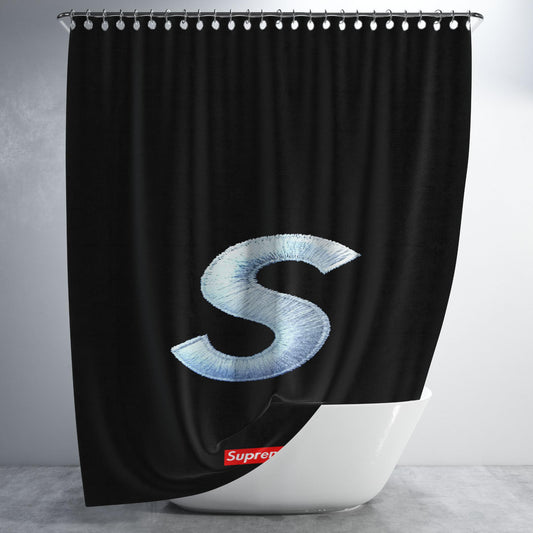 Supreme Clothing S Bathroom Shower Curtain Fabric Waterproof | 66 X 72 Inch