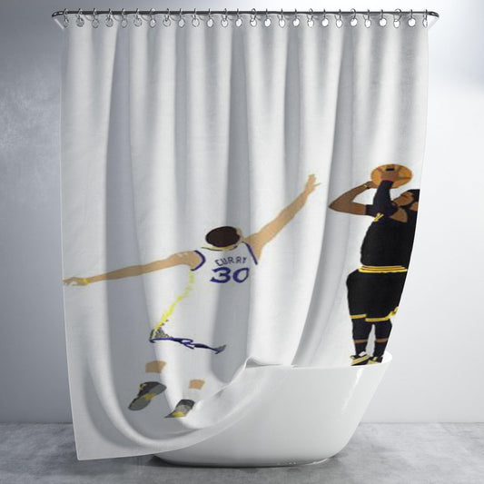 Supreme Louis Vuitton Bathroom Shower Curtain Fabric Waterproof | 66 X 72 Inch