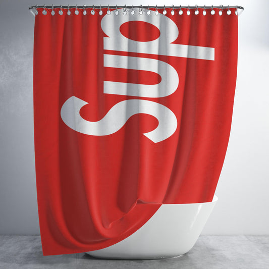 Supreme Style Sup Bathroom Shower Curtain Fabric Waterproof | 66 X 72 Inch