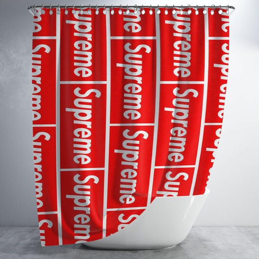 Supreme Supreme Bathroom Shower Curtain Fabric Waterproof | 66 X 72 Inch