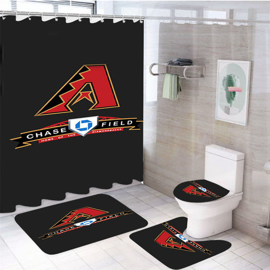 Arizona Chase Field 4Pcs Bathroom Set Shower Curtain