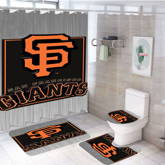 Giant San Francisco 4Pcs Bathroom Set Shower Curtain