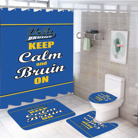 Keep Calm Bruin On 4Pcs Bathroom Set Shower Curtain