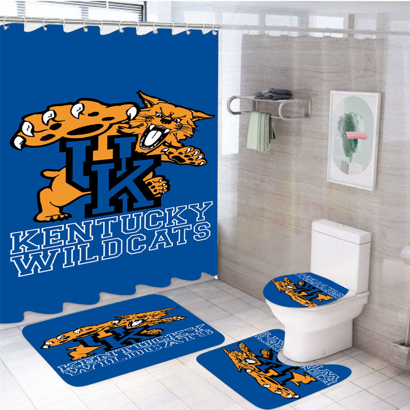 Kentucky Basketball Roster 4Pcs Bathroom Set Shower Curtain